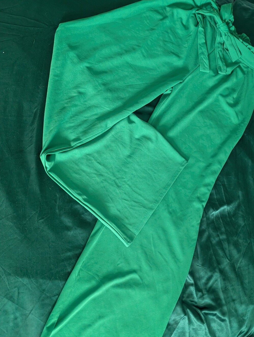 Green Women  Business Pants